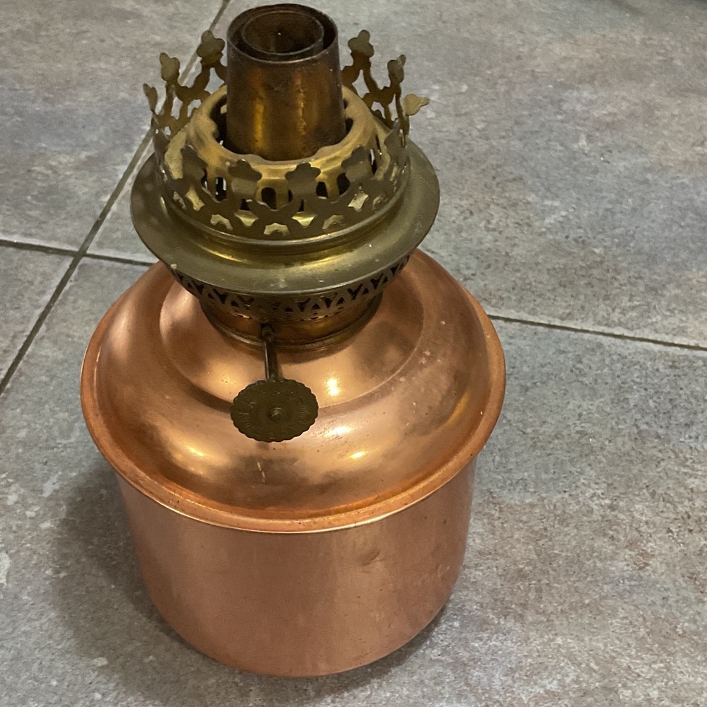 Vintage Copper and Brass Lantern